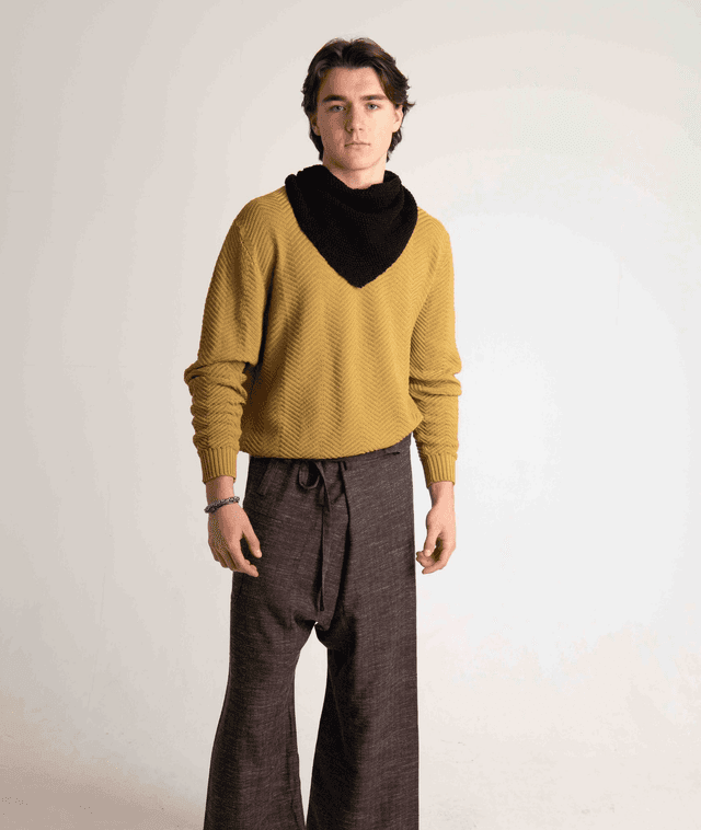 Cashmere foulard